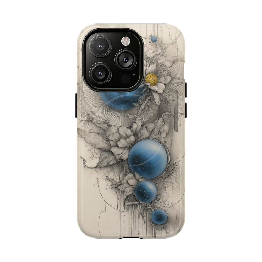 Galaxtia: Orbital Bloom – Tough magnetic iPhone Case