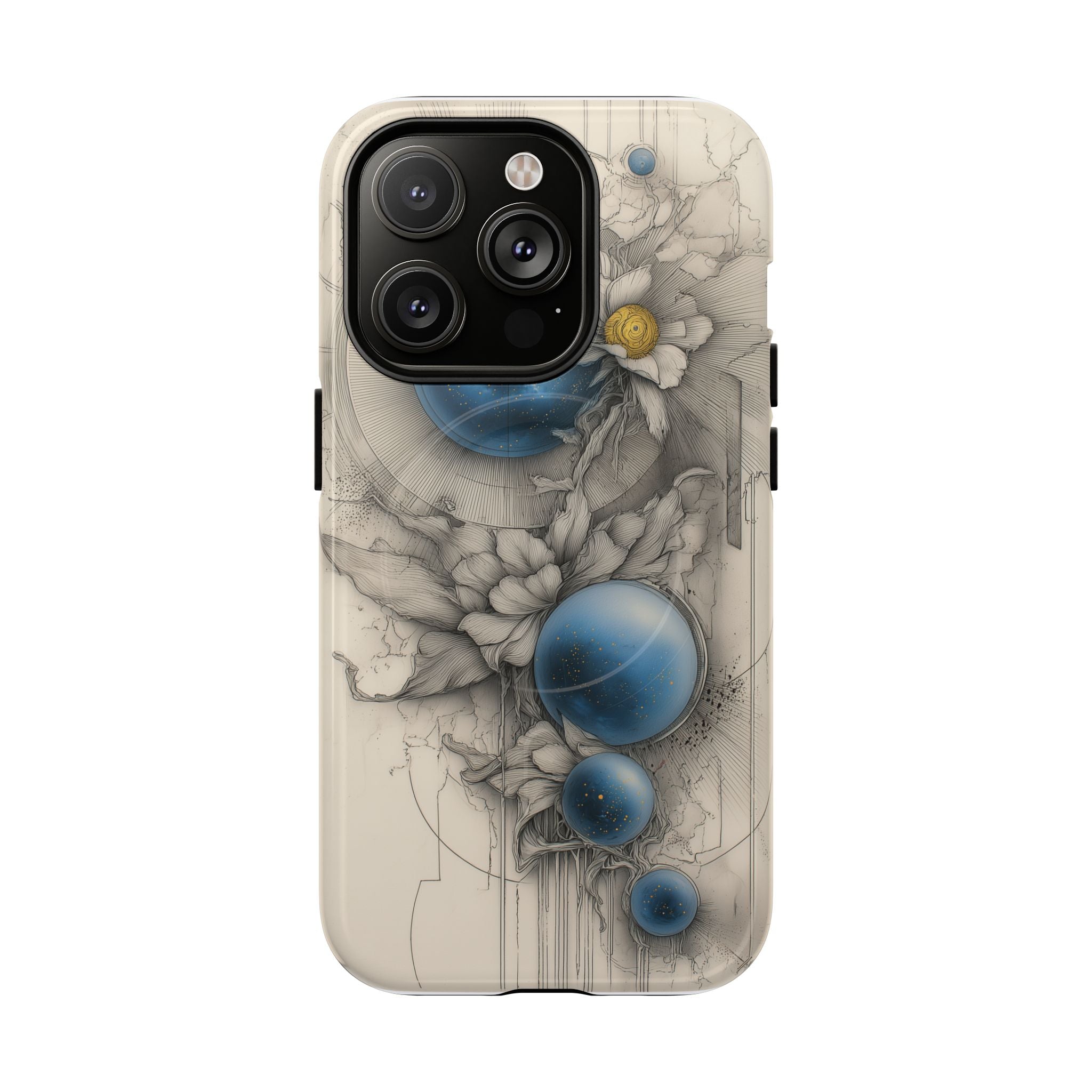 Galaxtia: Orbital Bloom – Tough magnetic iPhone Case