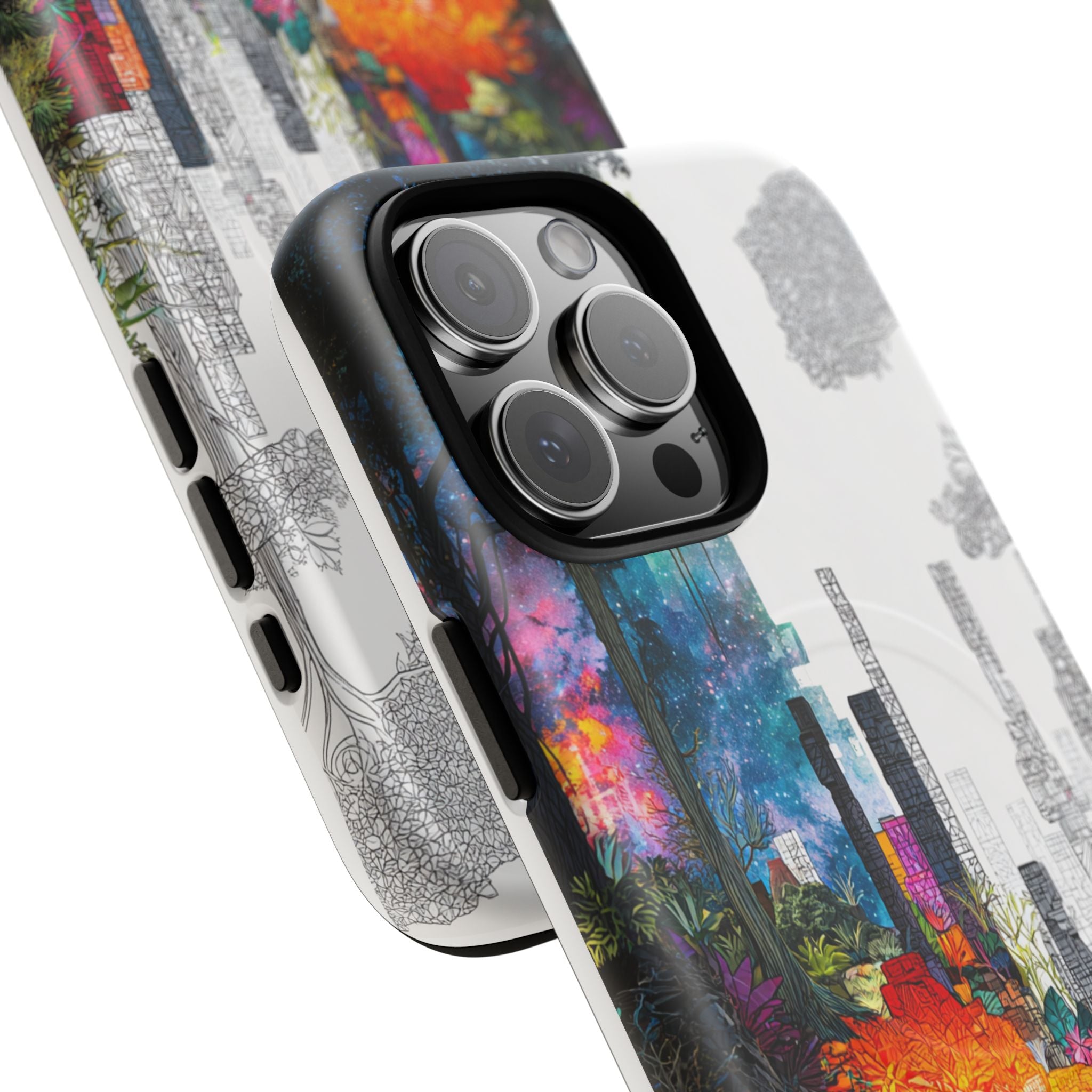 Between Worlds: Dividing Realities – Magnetic Tough iPhone Case