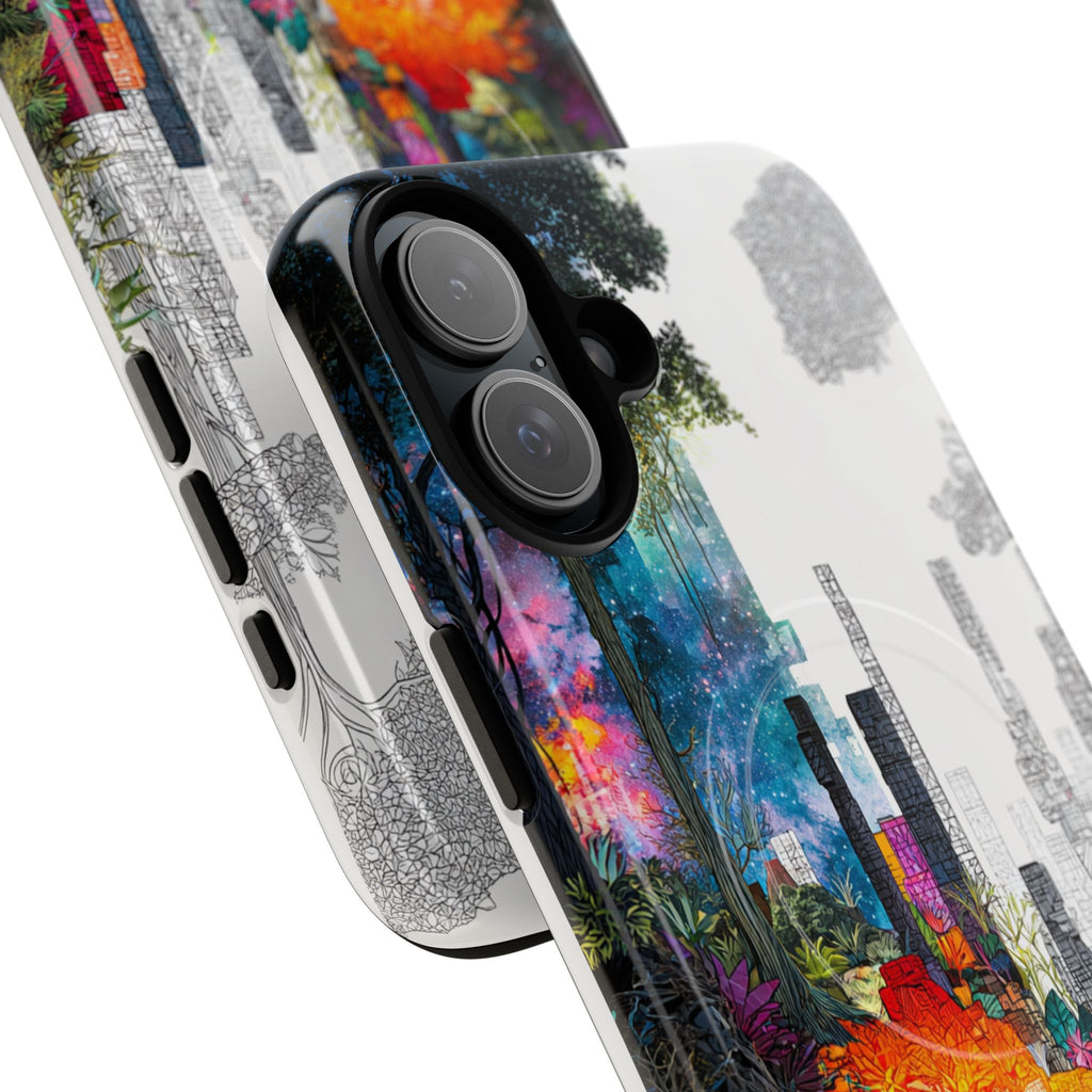 Between Worlds: Dividing Realities – Magnetic Tough iPhone Case