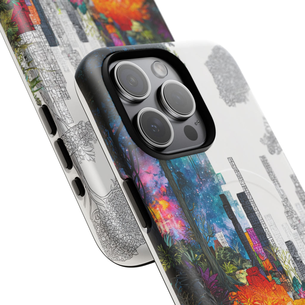 Between Worlds: Dividing Realities – Magnetic Tough iPhone Case