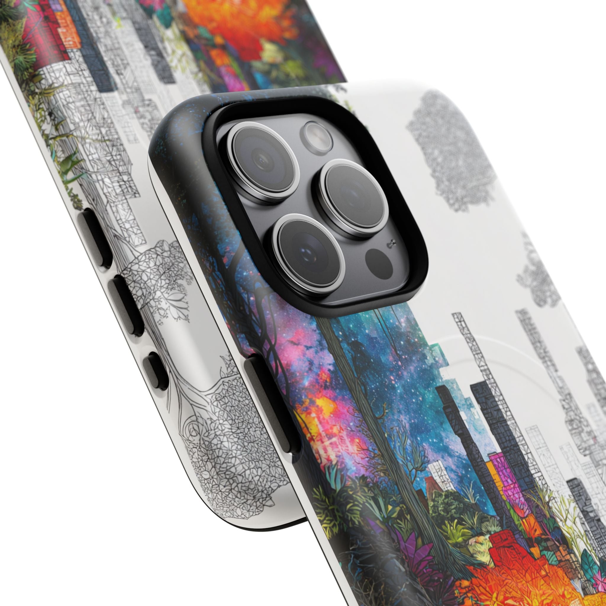 Between Worlds: Dividing Realities – Magnetic Tough iPhone Case