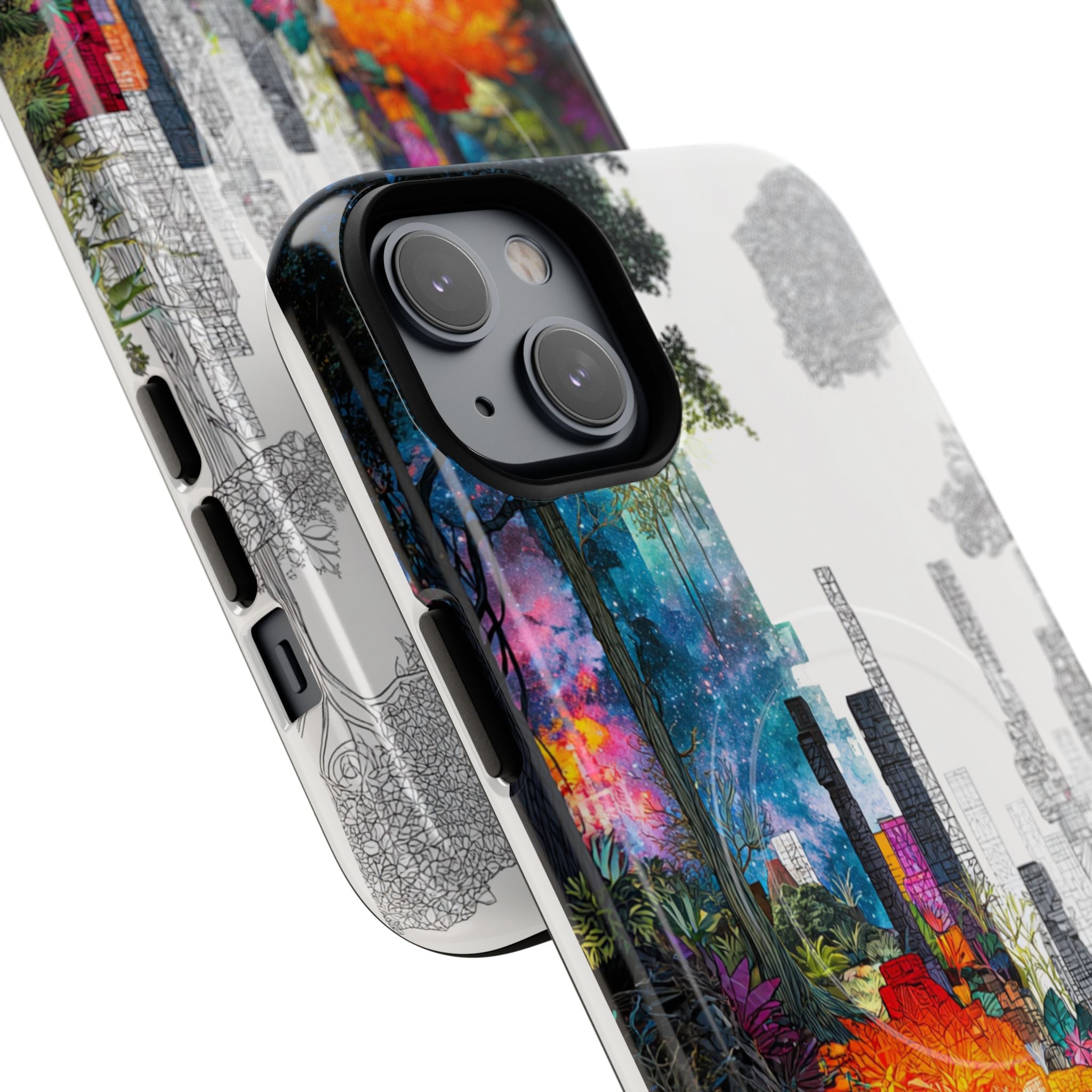 Between Worlds: Dividing Realities – Magnetic Tough iPhone Case