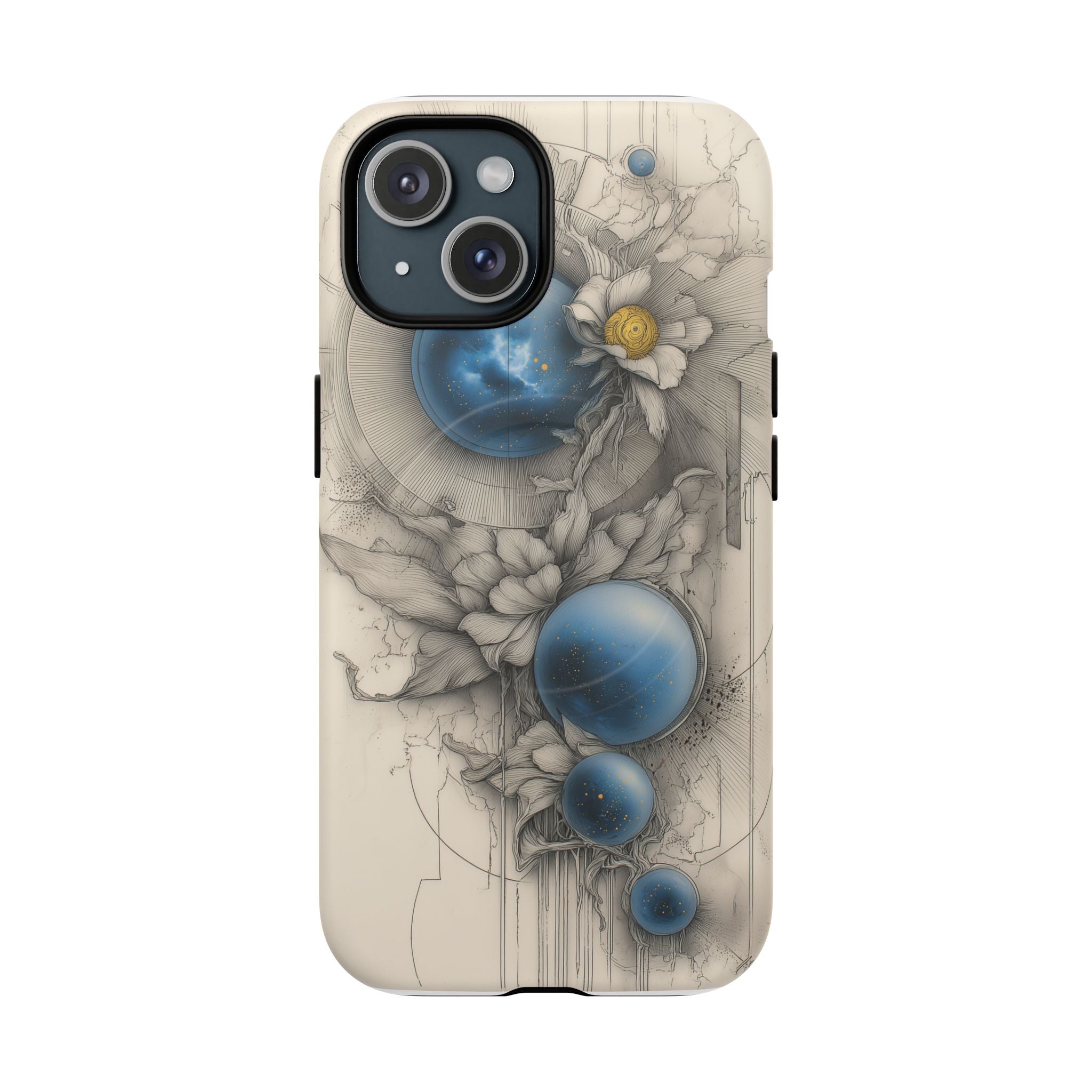 Galaxtia: Orbital Bloom – Tough magnetic iPhone Case