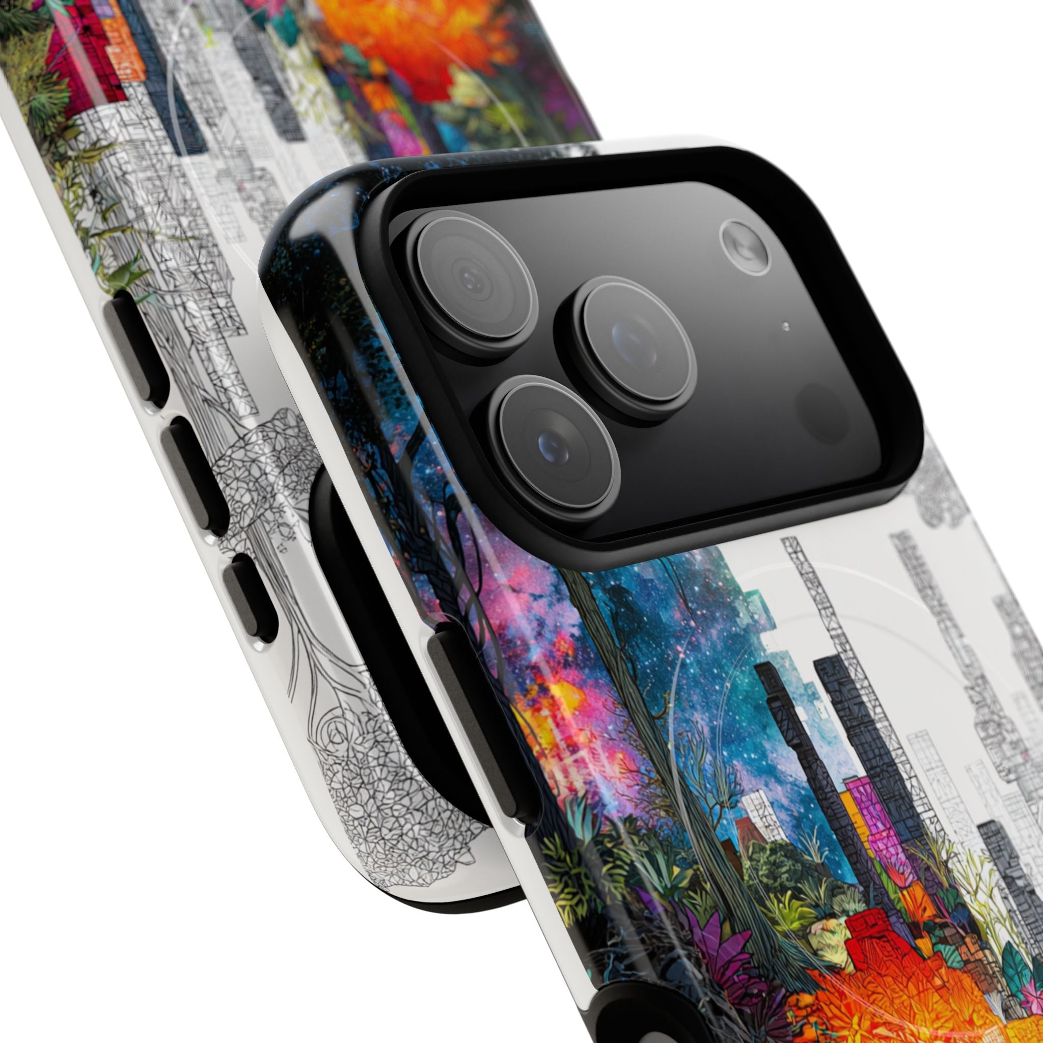 Between Worlds: Dividing Realities – Magnetic Tough iPhone Case