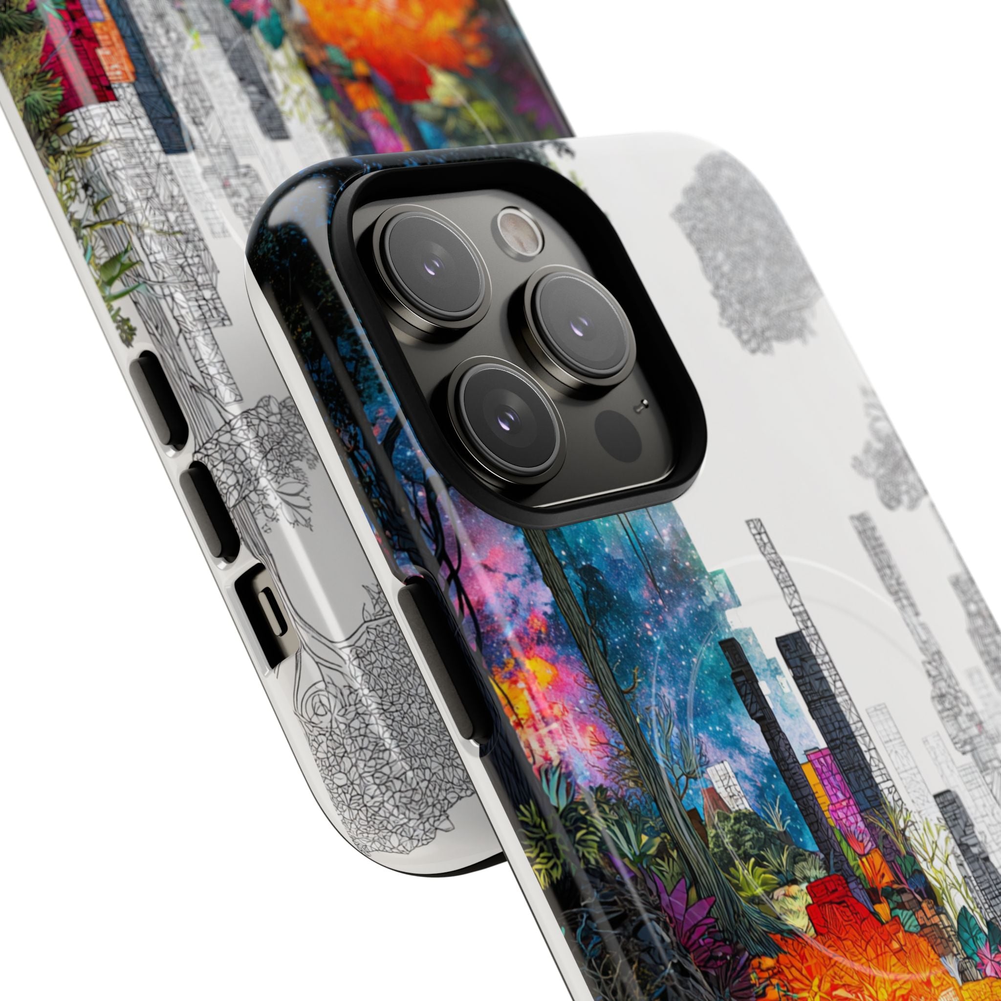 Between Worlds: Dividing Realities – Magnetic Tough iPhone Case