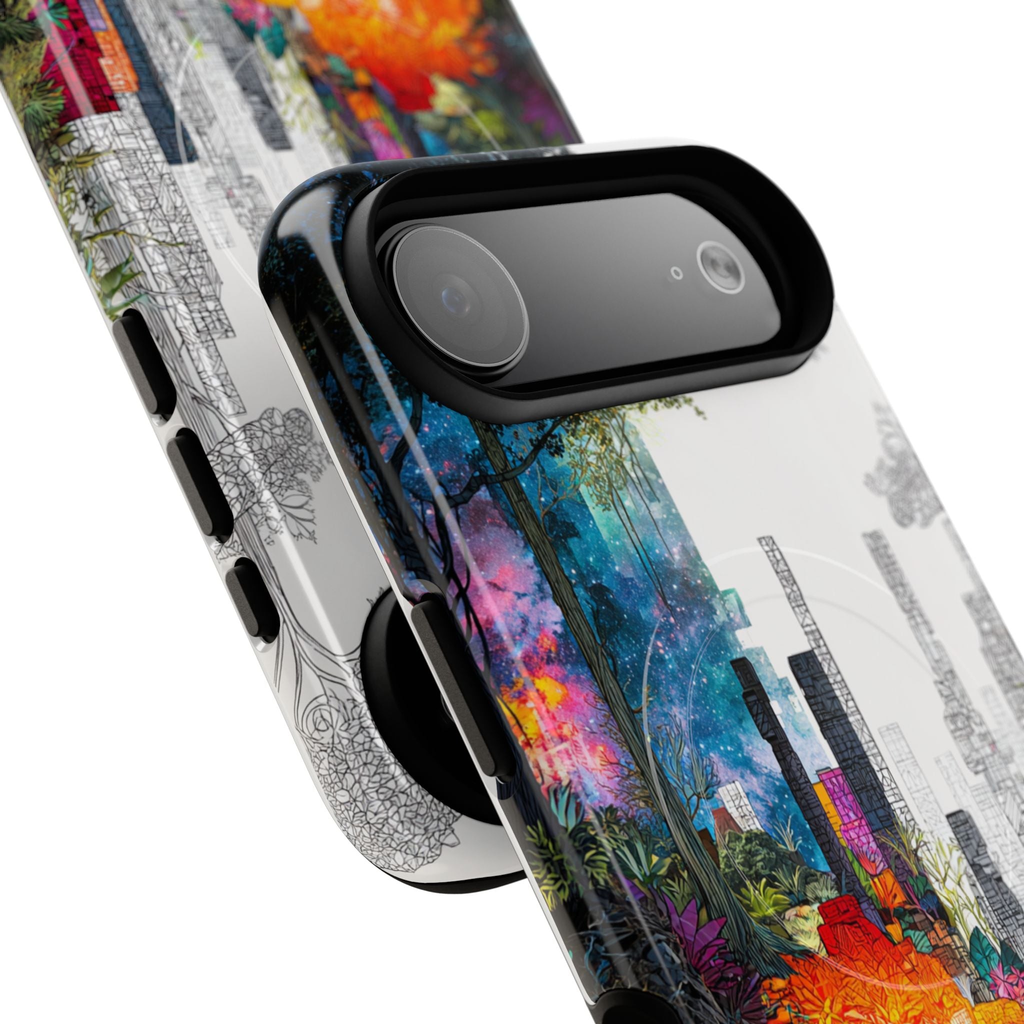 Between Worlds: Dividing Realities – Magnetic Tough iPhone Case