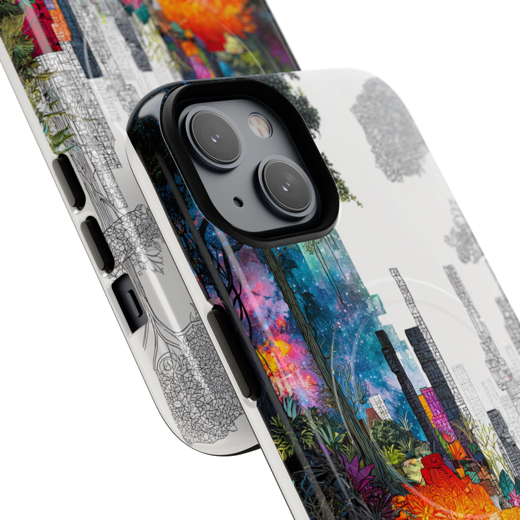 Between Worlds: Dividing Realities – Magnetic Tough iPhone Case
