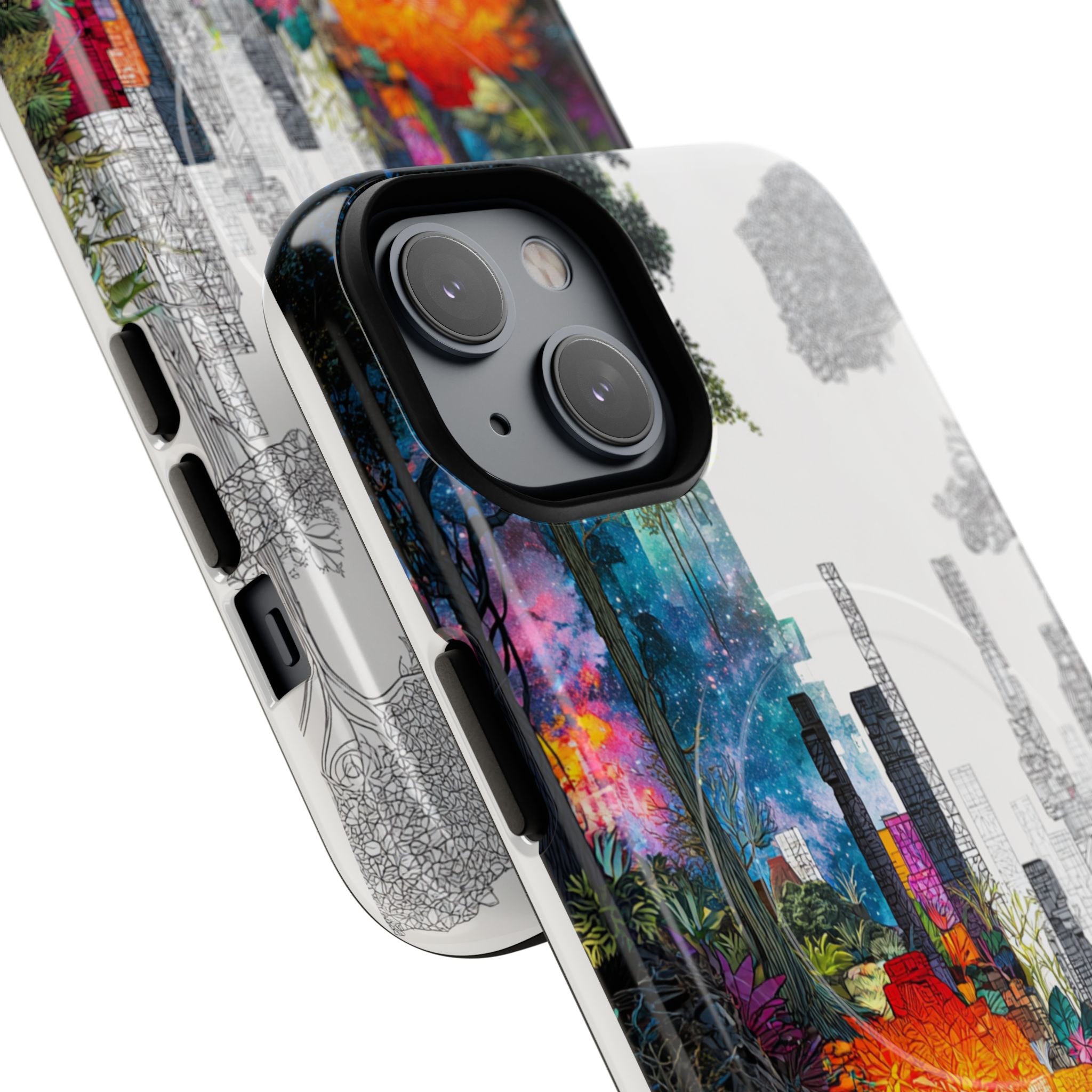 Between Worlds: Dividing Realities – Magnetic Tough iPhone Case