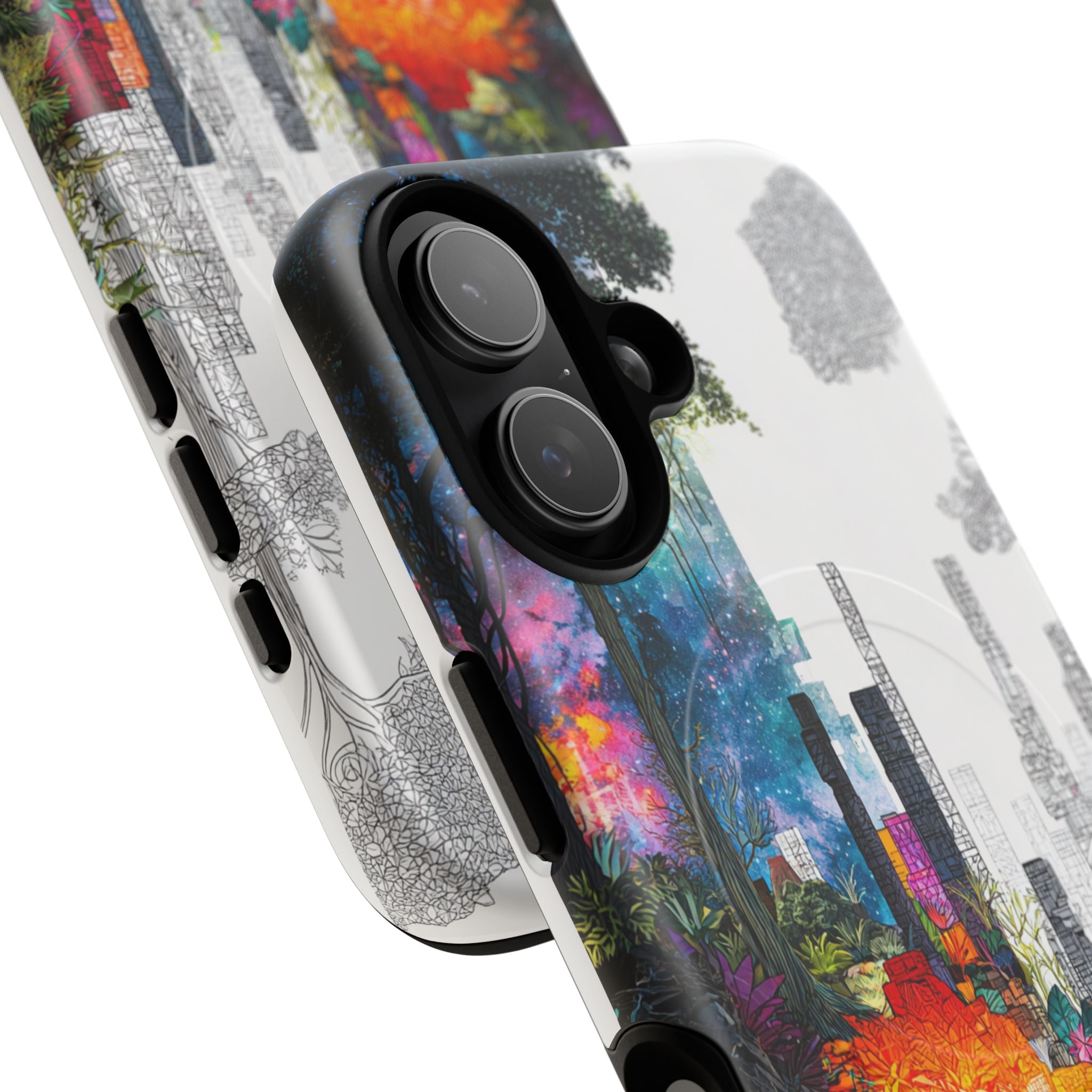 Between Worlds: Dividing Realities – Magnetic Tough iPhone Case