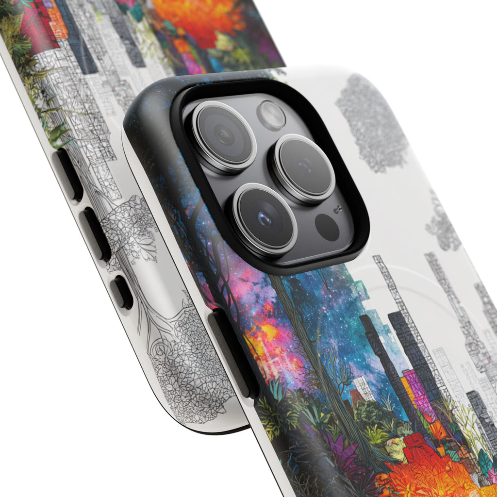 Between Worlds: Dividing Realities – Magnetic Tough iPhone Case