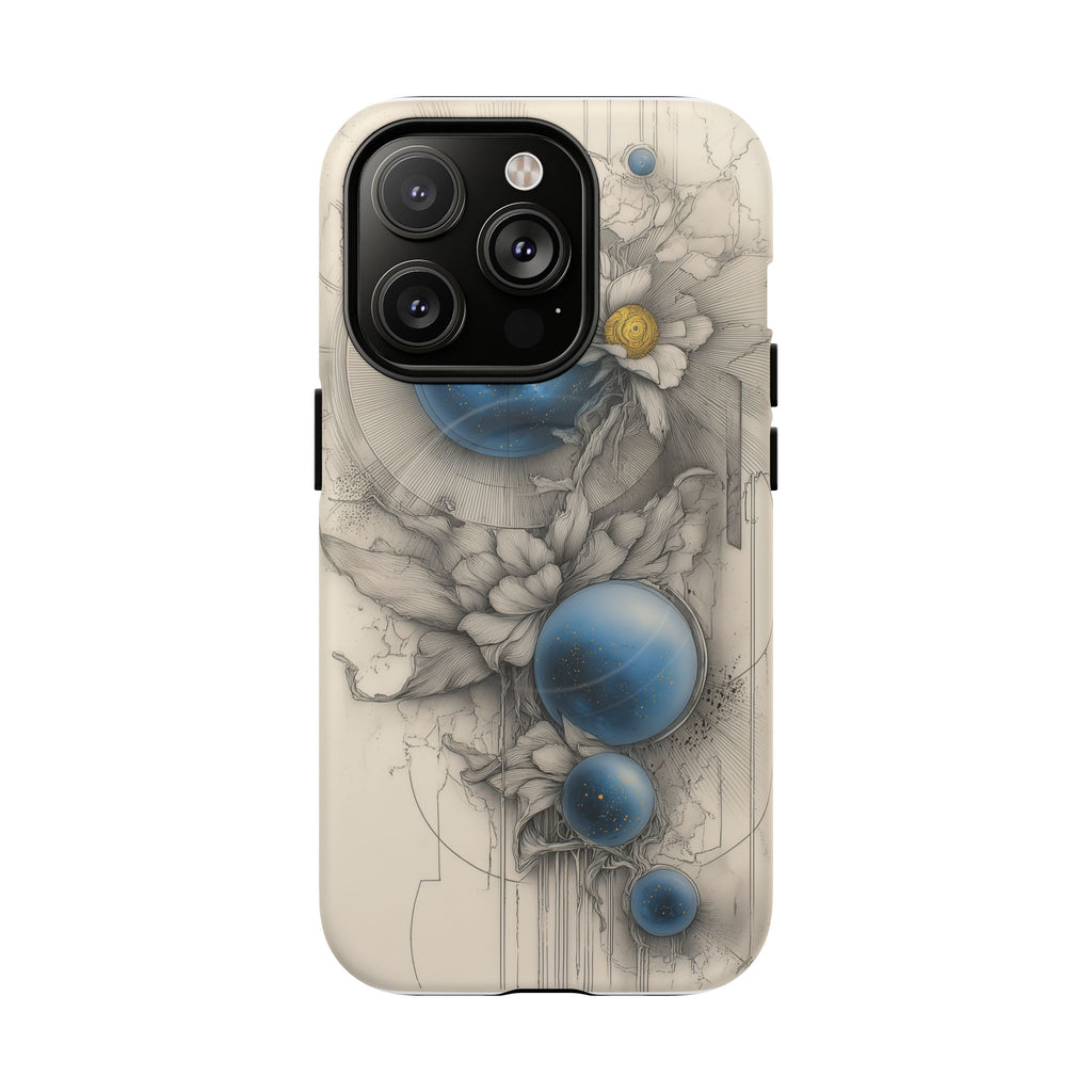 Galaxtia: Orbital Bloom – Tough magnetic iPhone Case