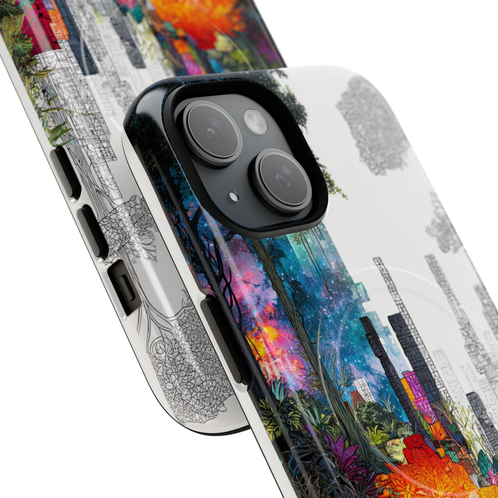 Between Worlds: Dividing Realities – Magnetic Tough iPhone Case