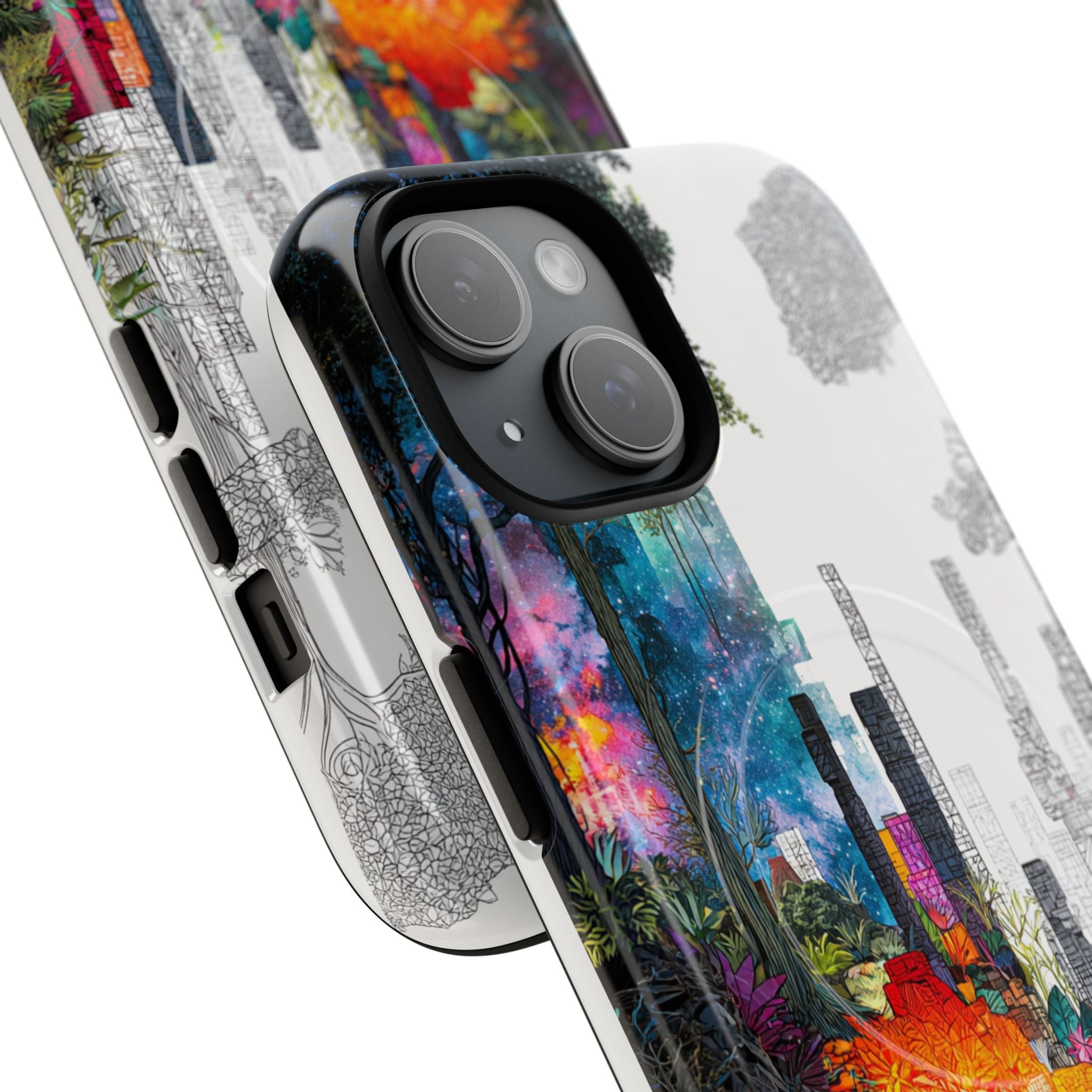 Between Worlds: Dividing Realities – Magnetic Tough iPhone Case