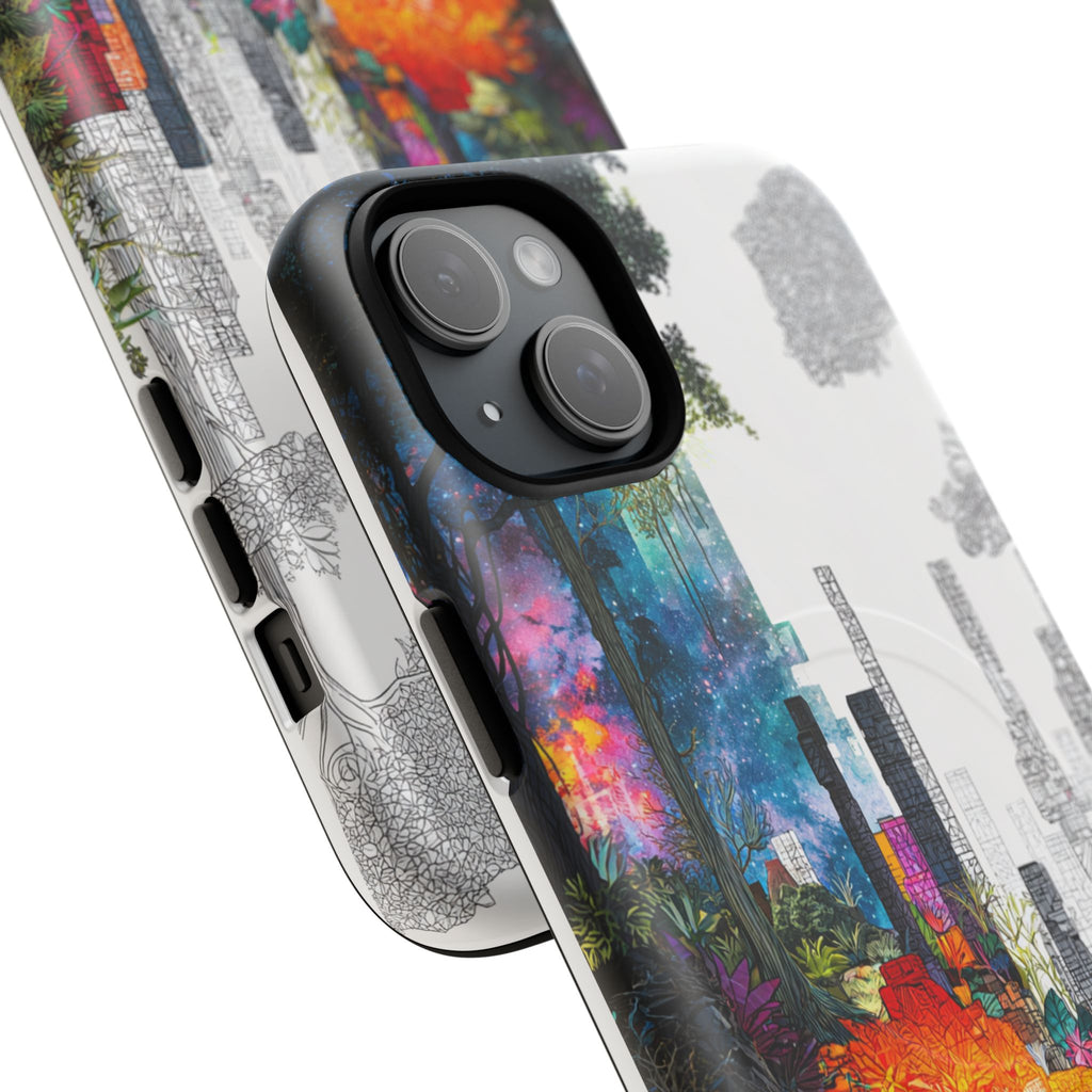 Between Worlds: Dividing Realities – Magnetic Tough iPhone Case