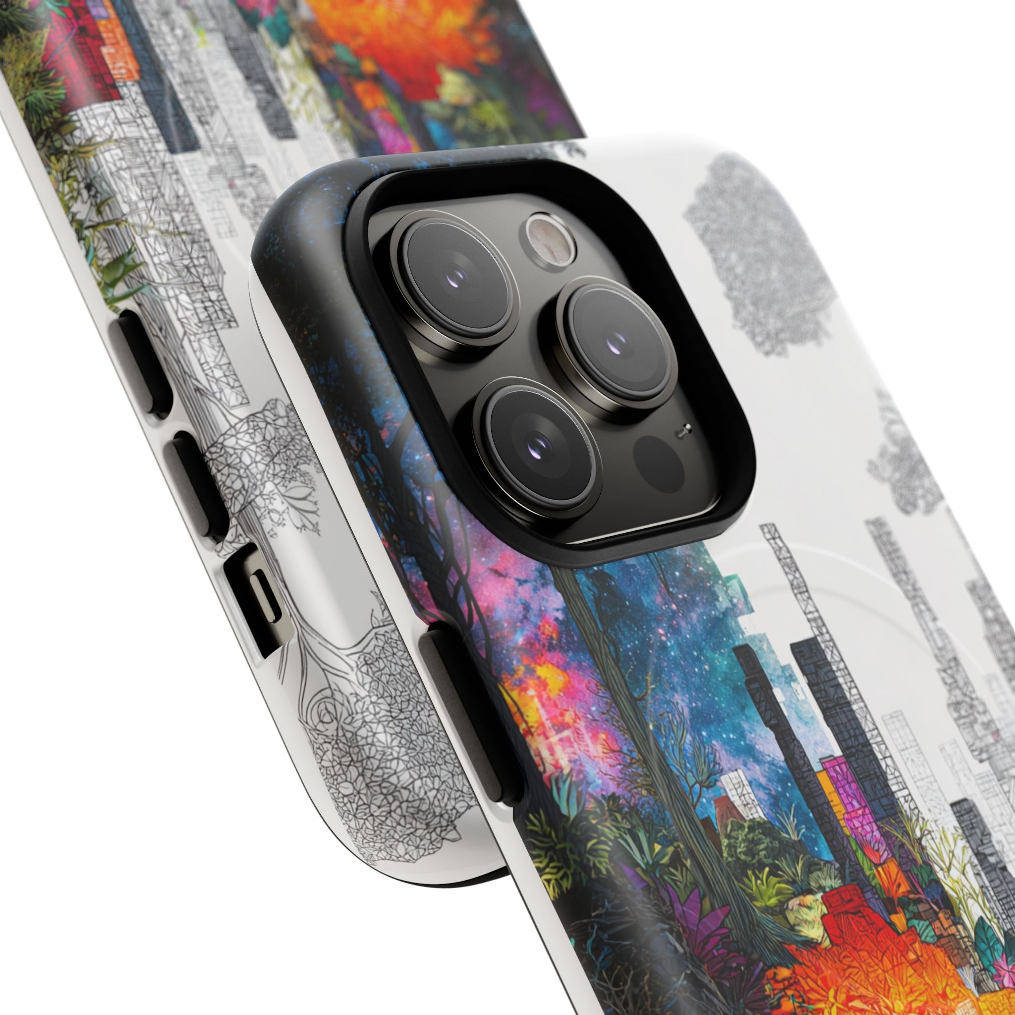 Between Worlds: Dividing Realities – Magnetic Tough iPhone Case