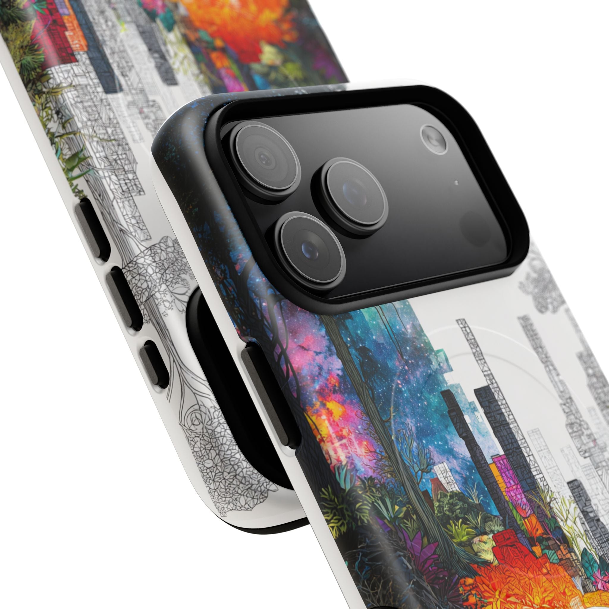 Between Worlds: Dividing Realities – Magnetic Tough iPhone Case