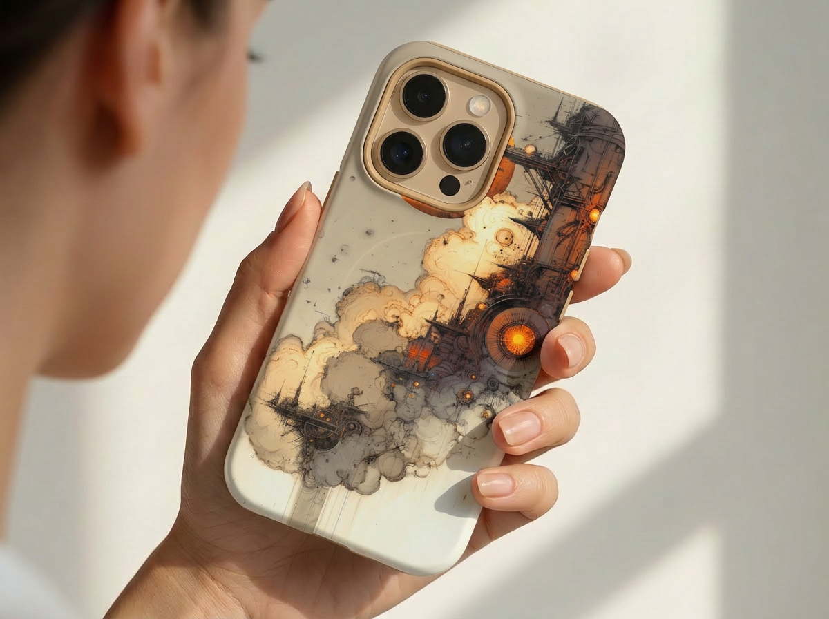 Seyfert Galaxy - Tough magnetic phone case