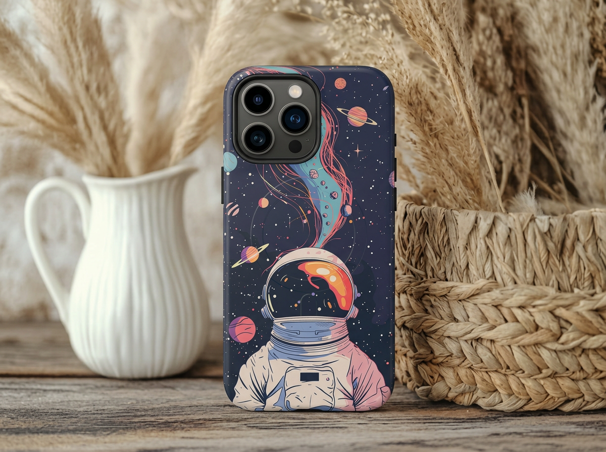 SpaceMan By SilkStatic - Tough Magnetic Phone Case