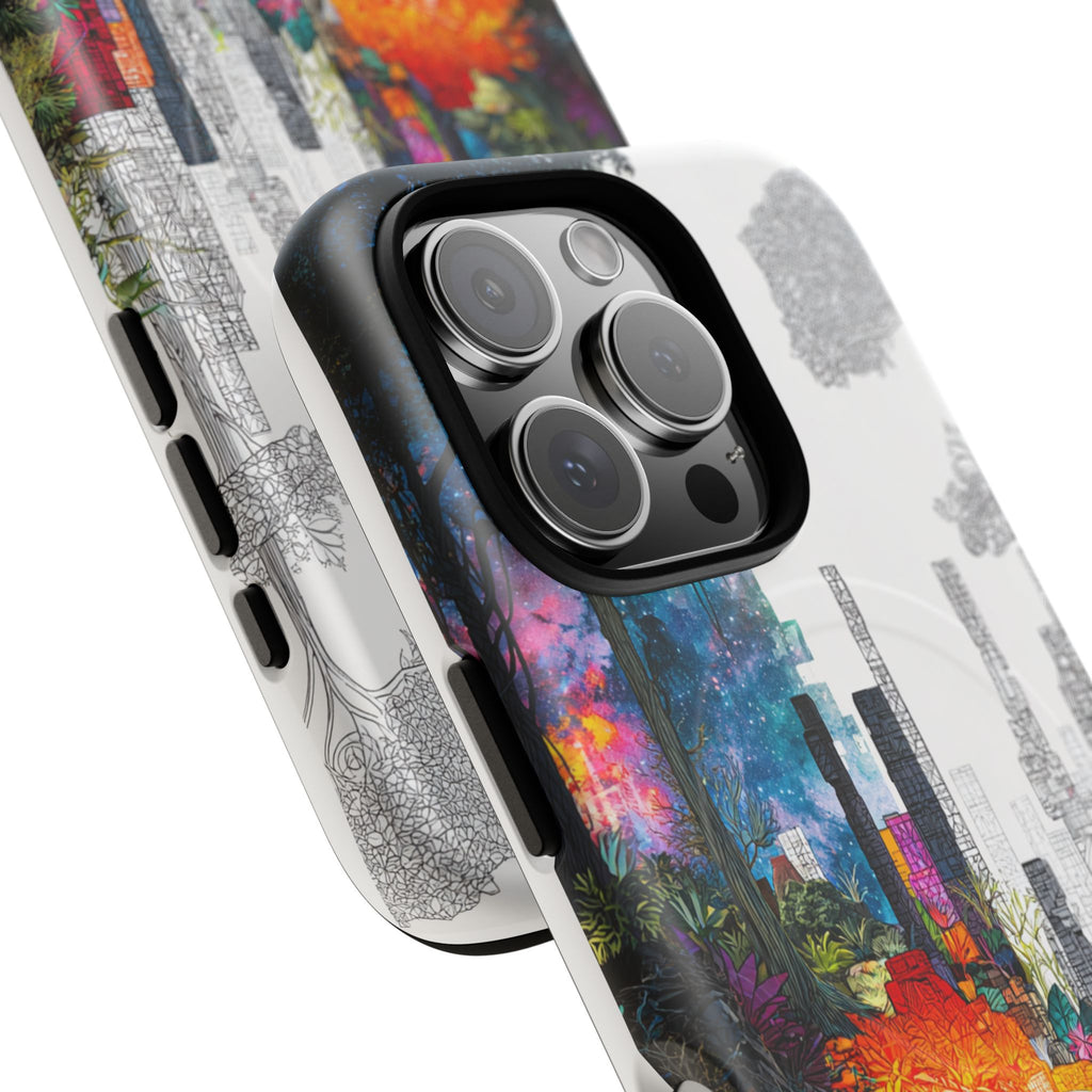 Between Worlds: Dividing Realities – Magnetic Tough iPhone Case