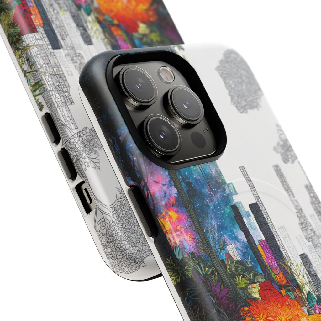 Between Worlds: Dividing Realities – Magnetic Tough iPhone Case