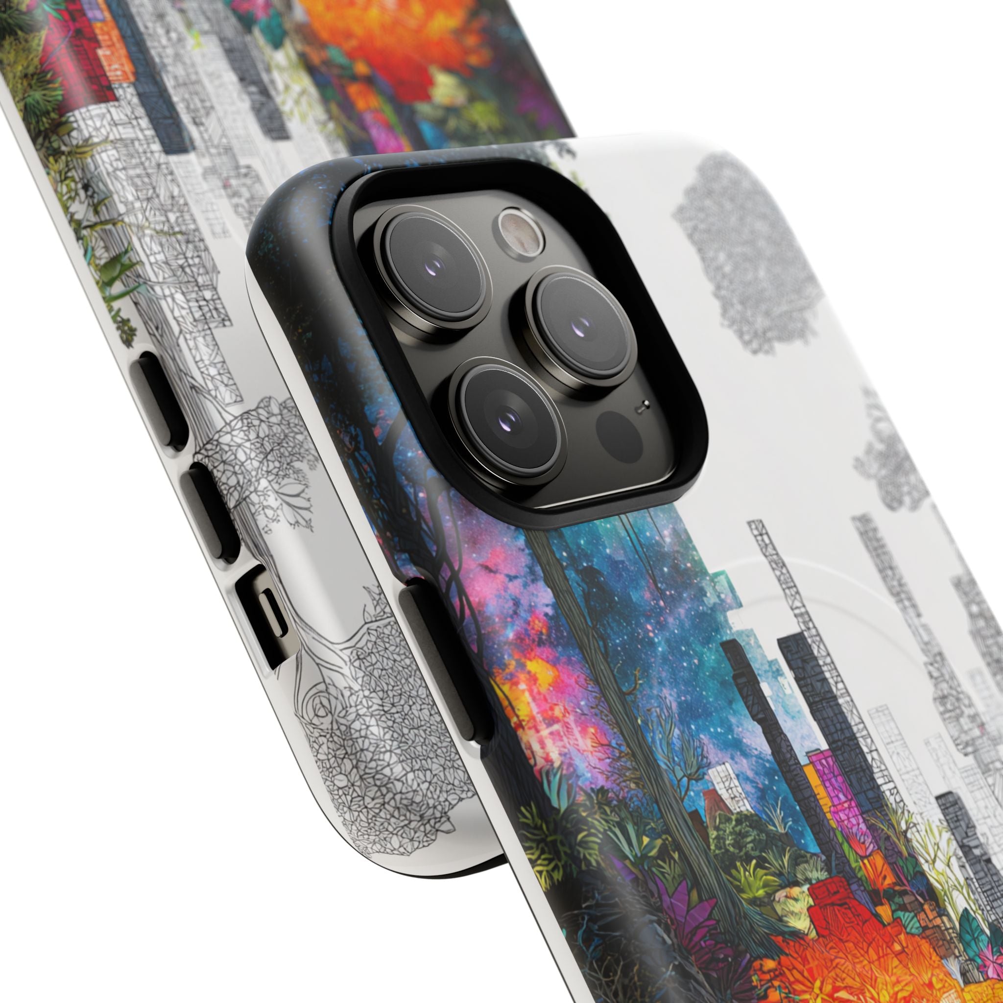 Between Worlds: Dividing Realities – Magnetic Tough iPhone Case