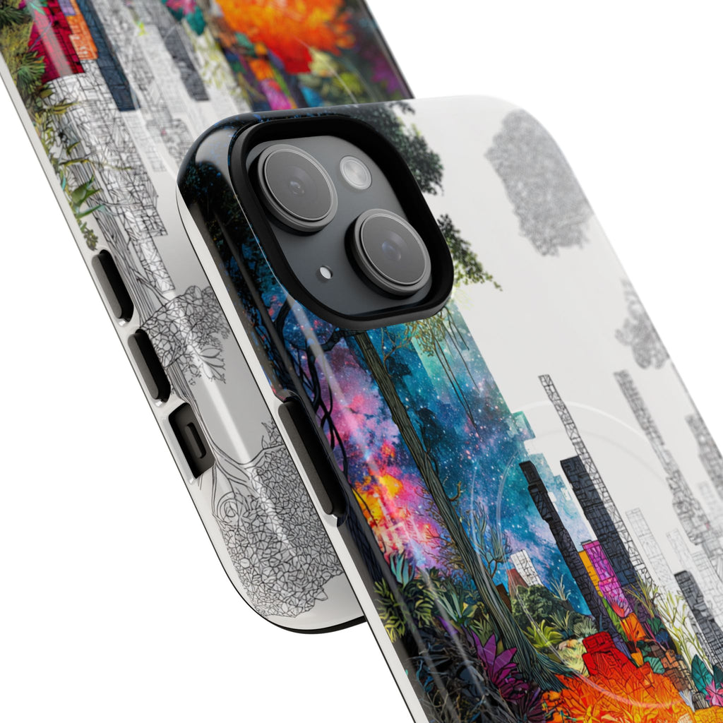 Between Worlds: Dividing Realities – Magnetic Tough iPhone Case
