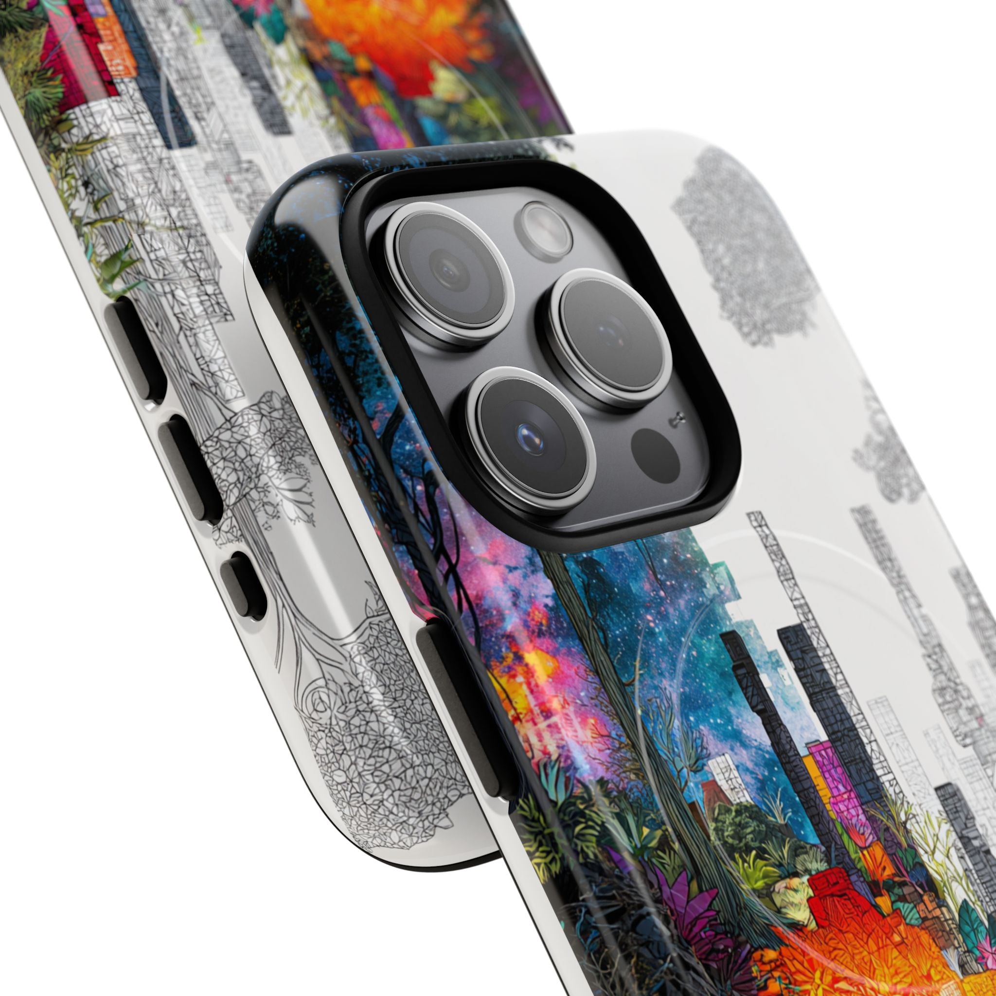 Between Worlds: Dividing Realities – Magnetic Tough iPhone Case