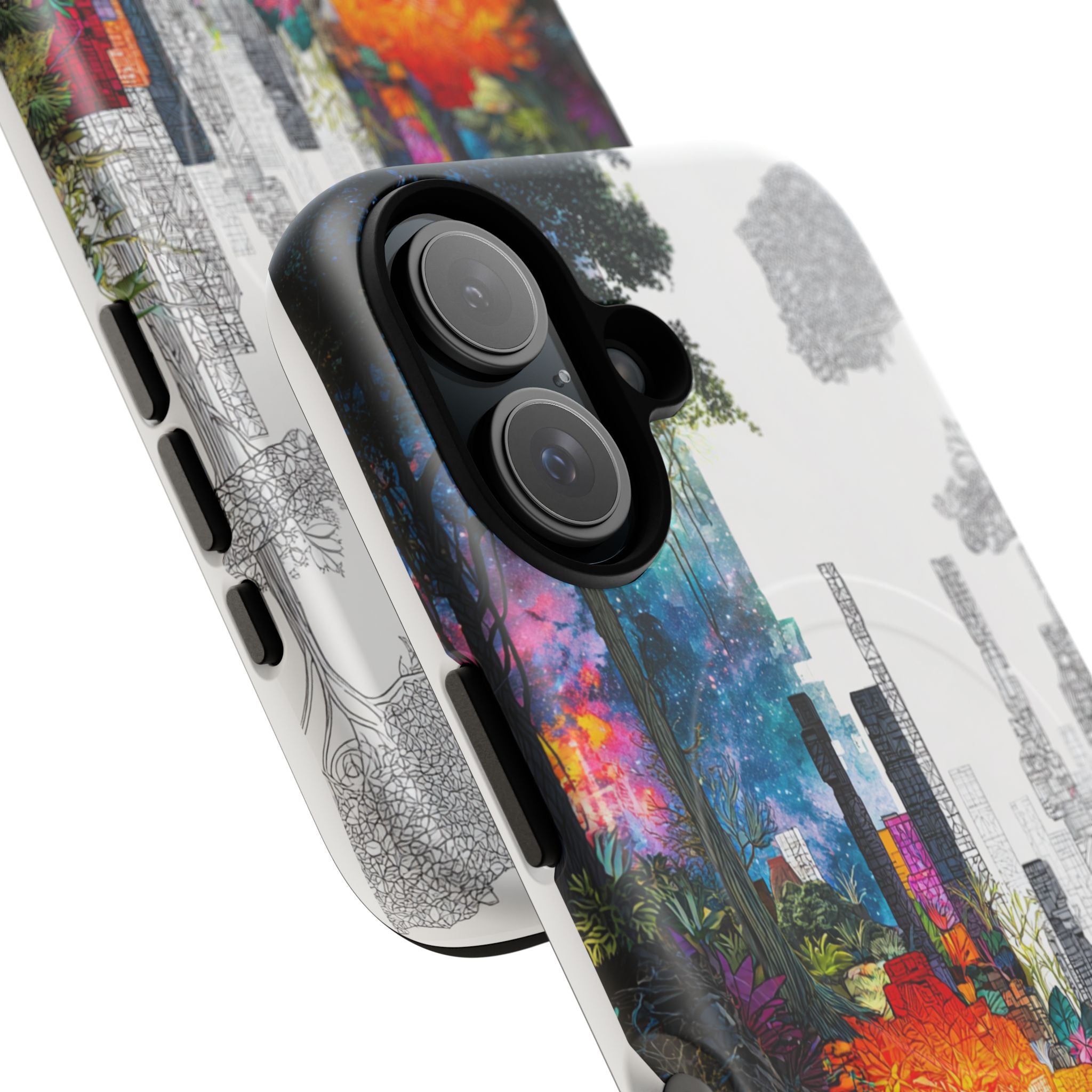 Between Worlds: Dividing Realities – Magnetic Tough iPhone Case