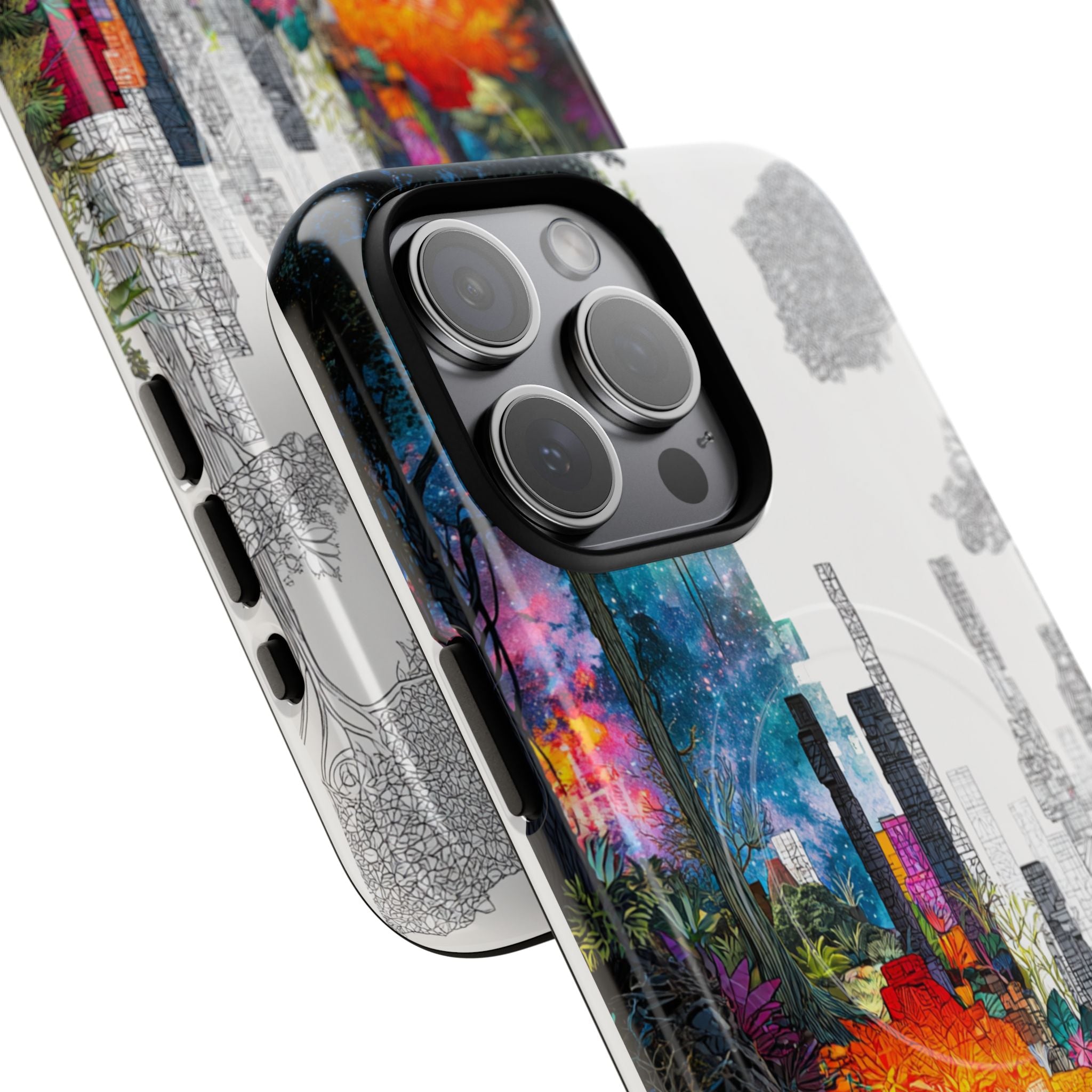 Between Worlds: Dividing Realities – Magnetic Tough iPhone Case