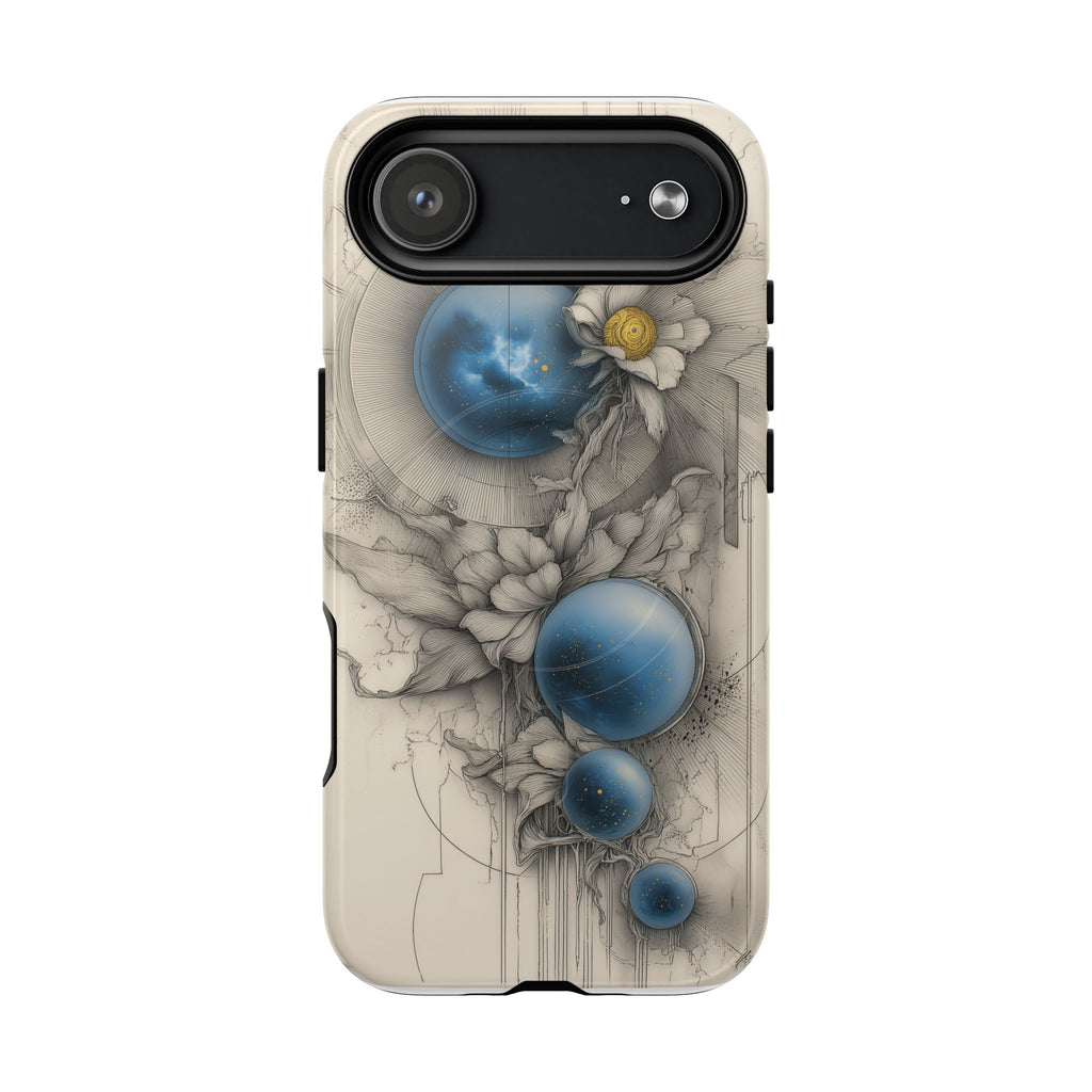Galaxtia: Orbital Bloom – Tough magnetic iPhone Case