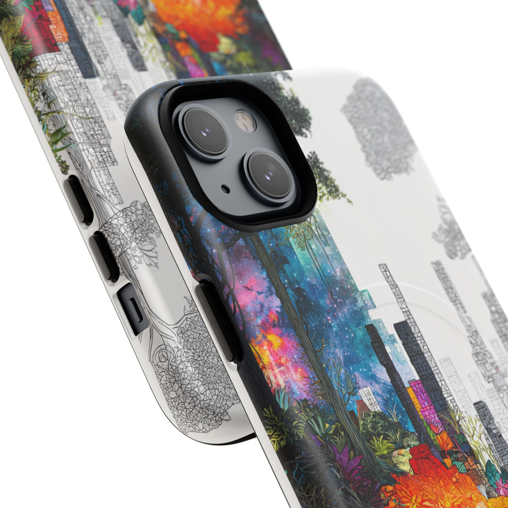 Between Worlds: Dividing Realities – Magnetic Tough iPhone Case