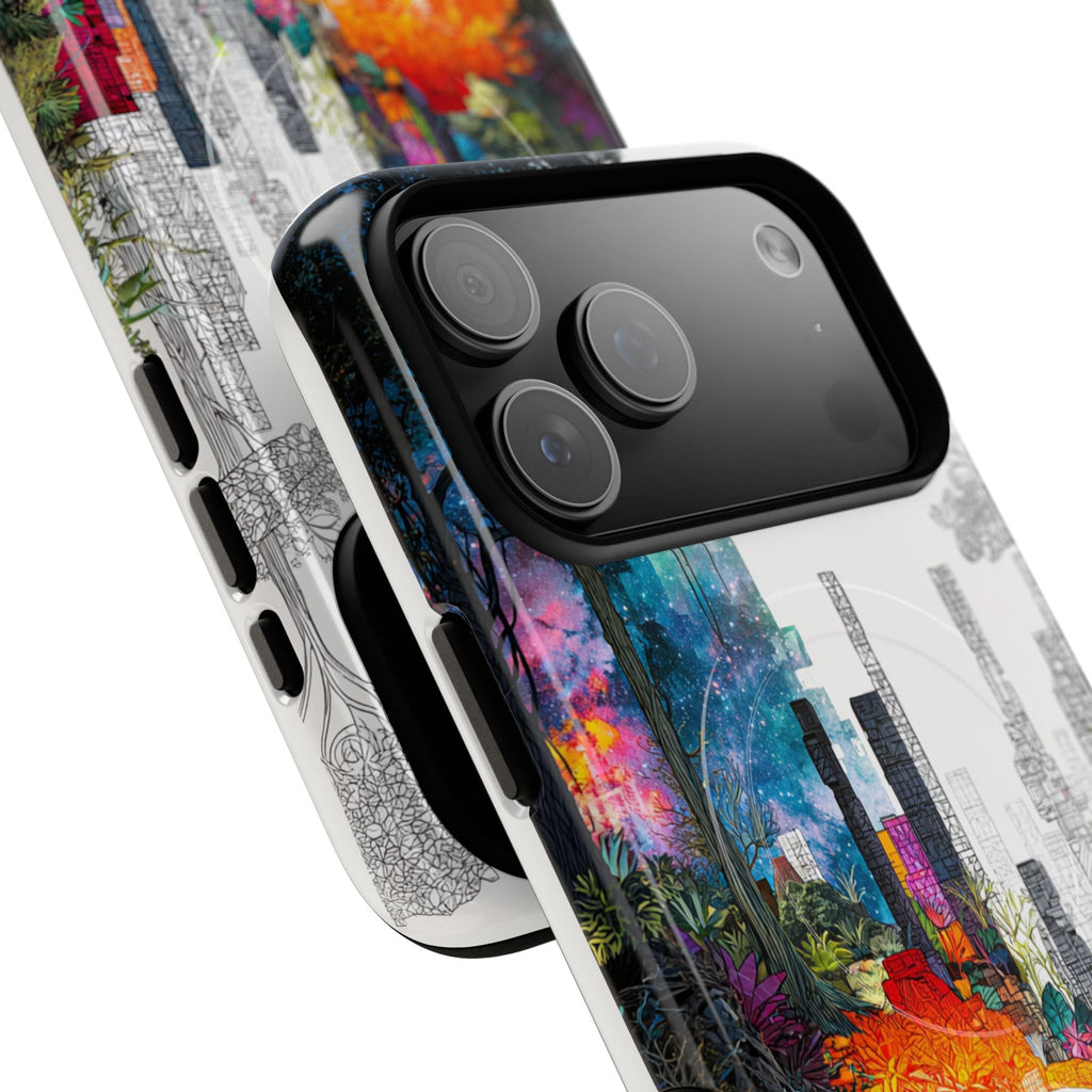 Between Worlds: Dividing Realities – Magnetic Tough iPhone Case
