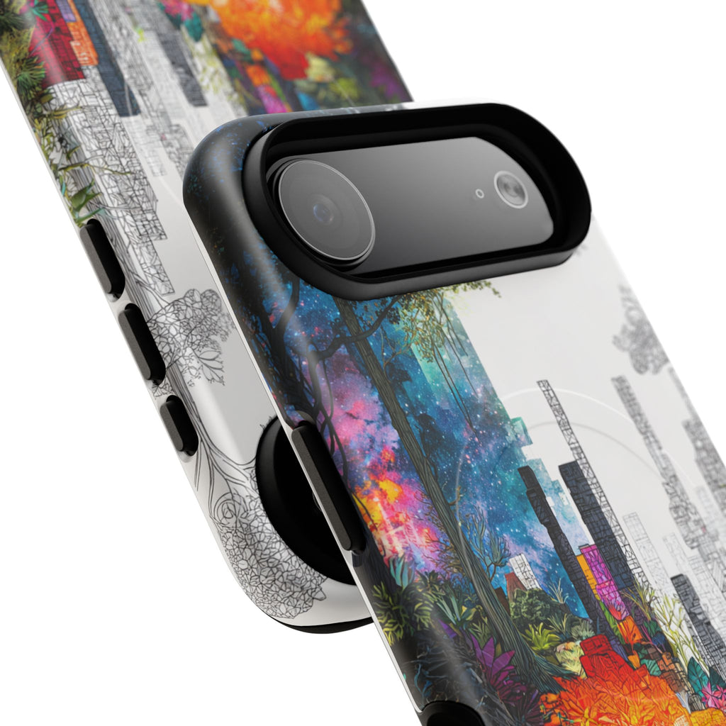 Between Worlds: Dividing Realities – Magnetic Tough iPhone Case