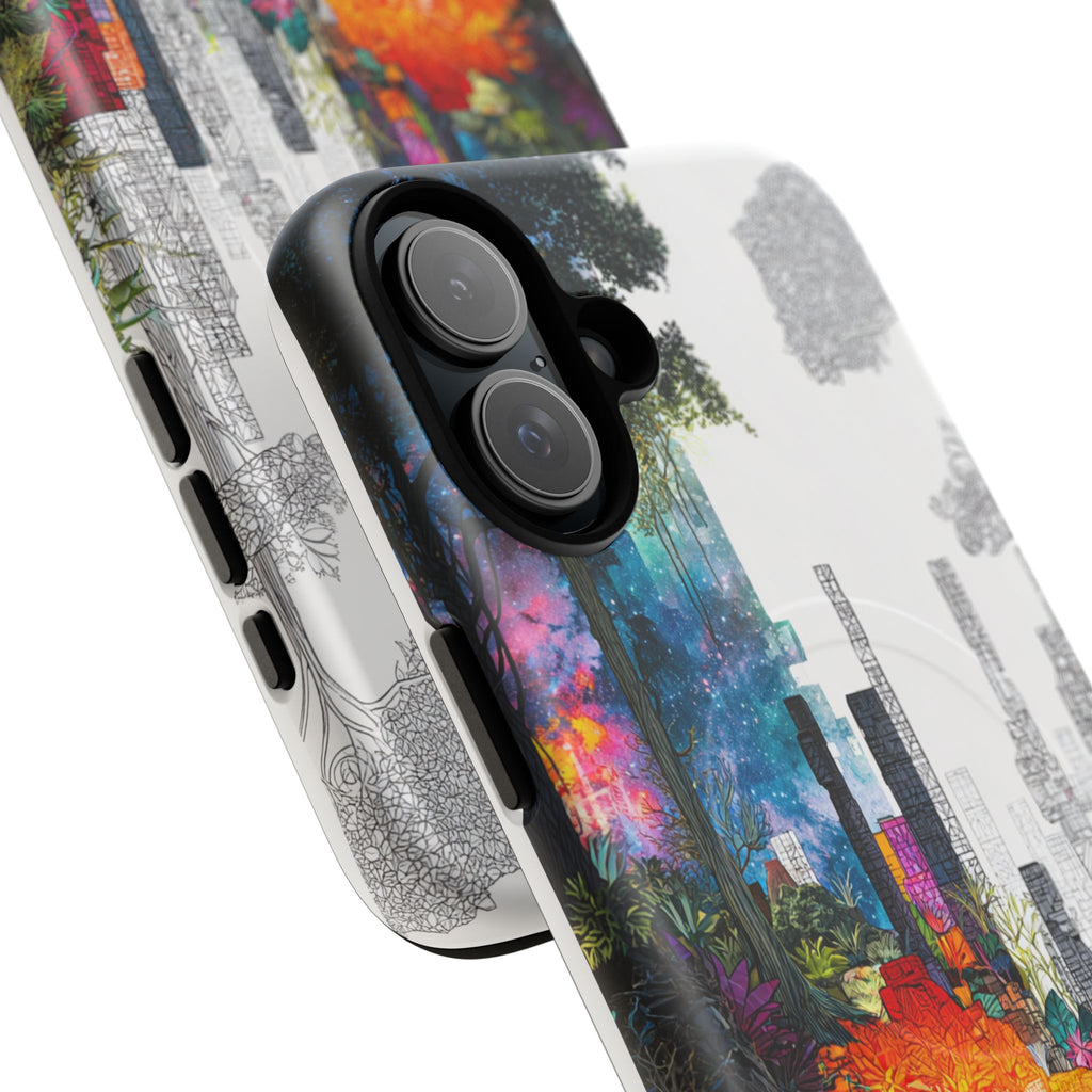 Between Worlds: Dividing Realities – Magnetic Tough iPhone Case