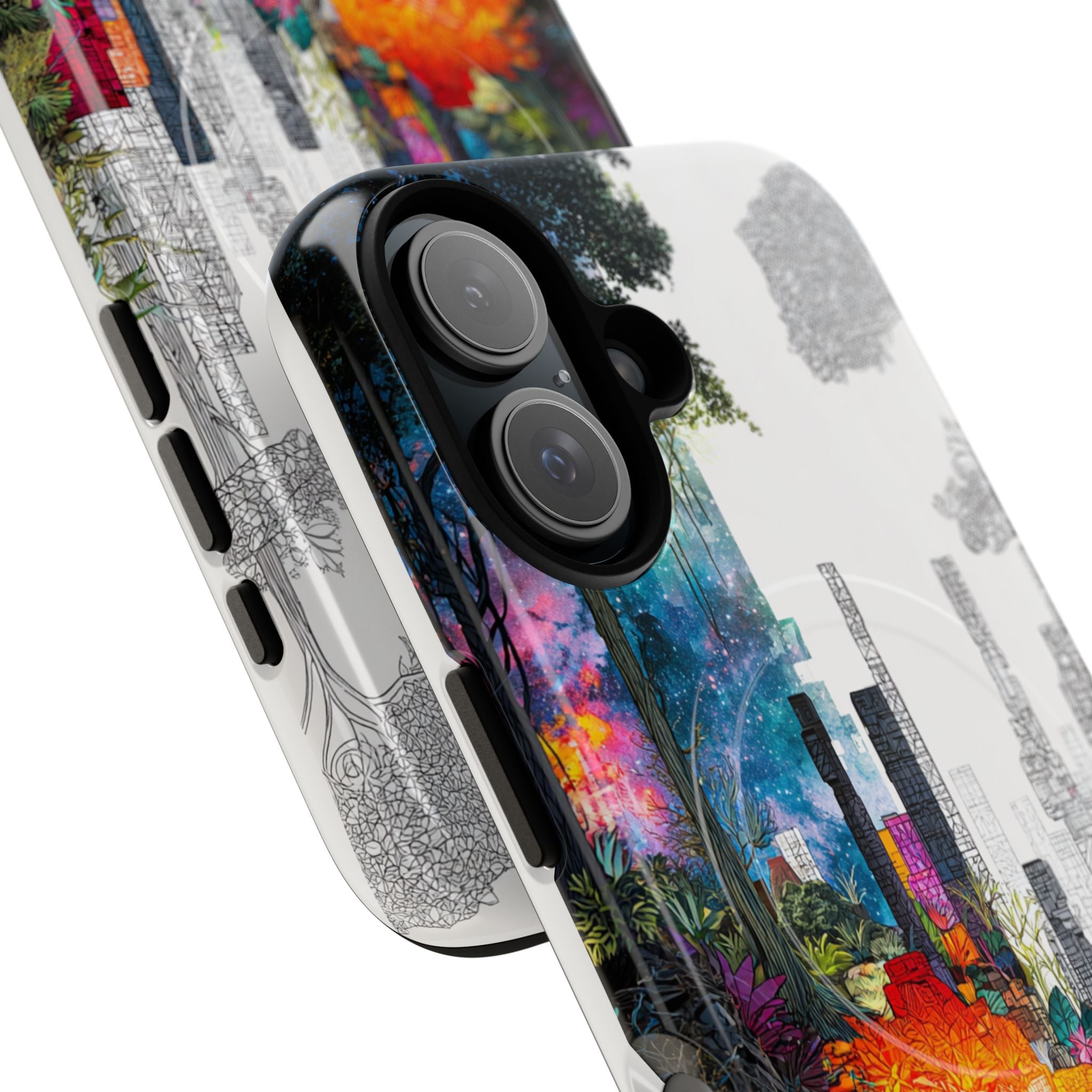 Between Worlds: Dividing Realities – Magnetic Tough iPhone Case
