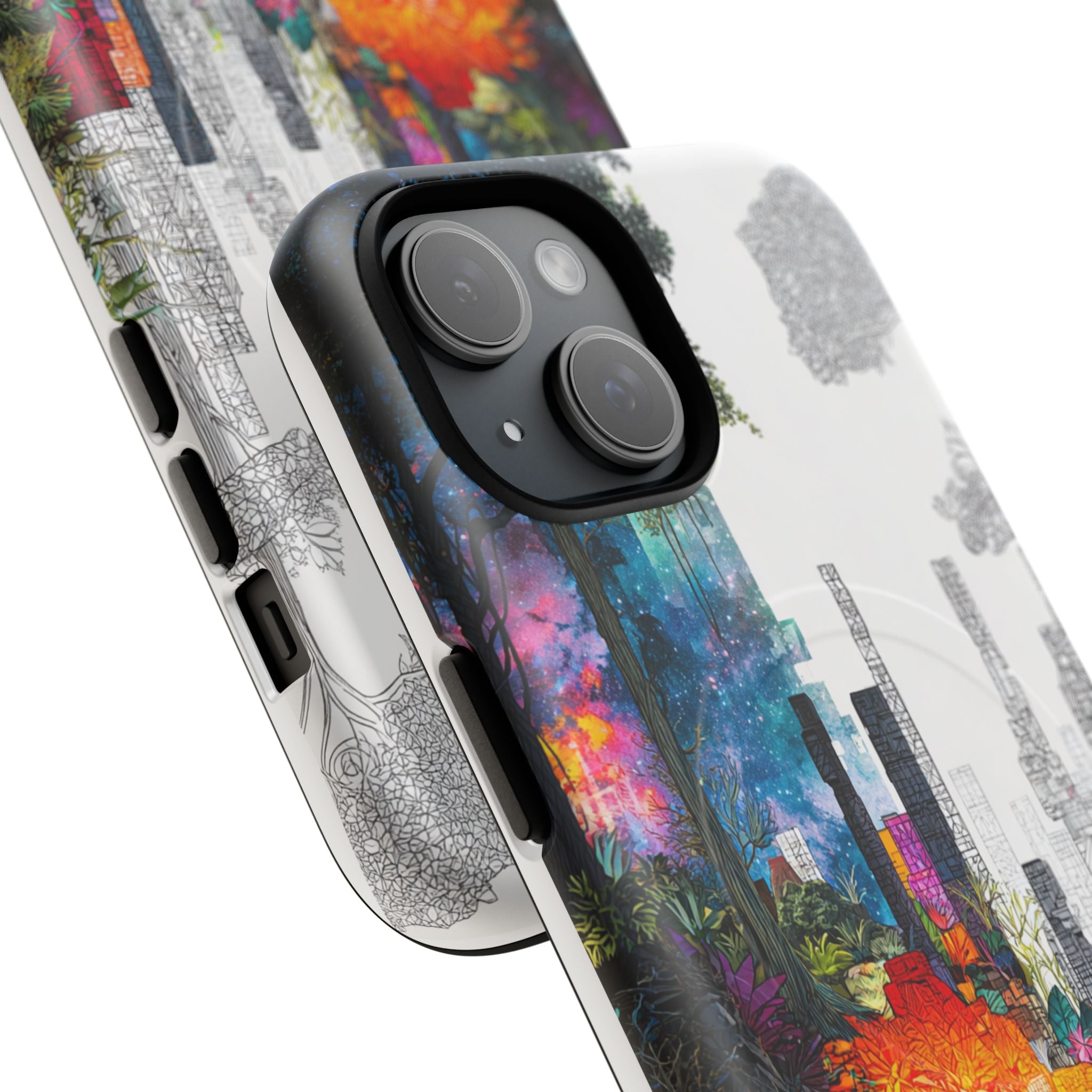 Between Worlds: Dividing Realities – Magnetic Tough iPhone Case